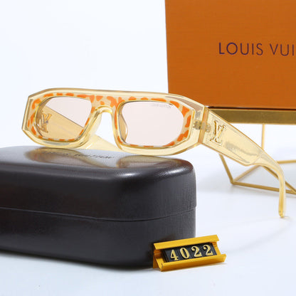 6-color fashionable new four-leaf clover letter sunglasses