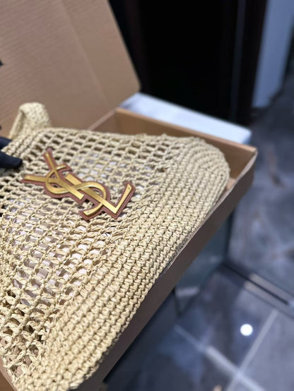 Fashion hollow woven handbag