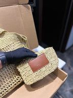 Fashion hollow woven handbag