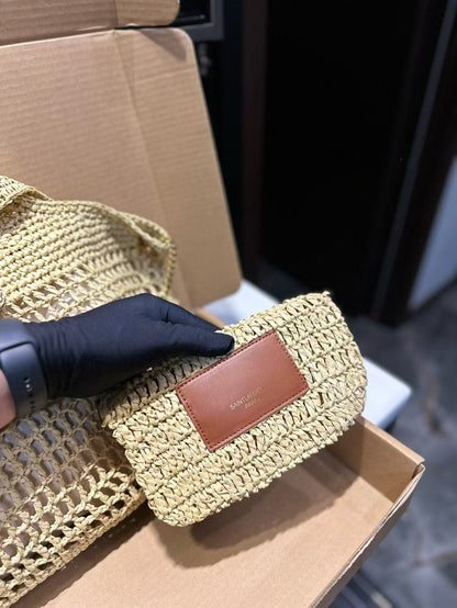 Fashion hollow woven handbag