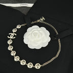 CC rhinestone necklace