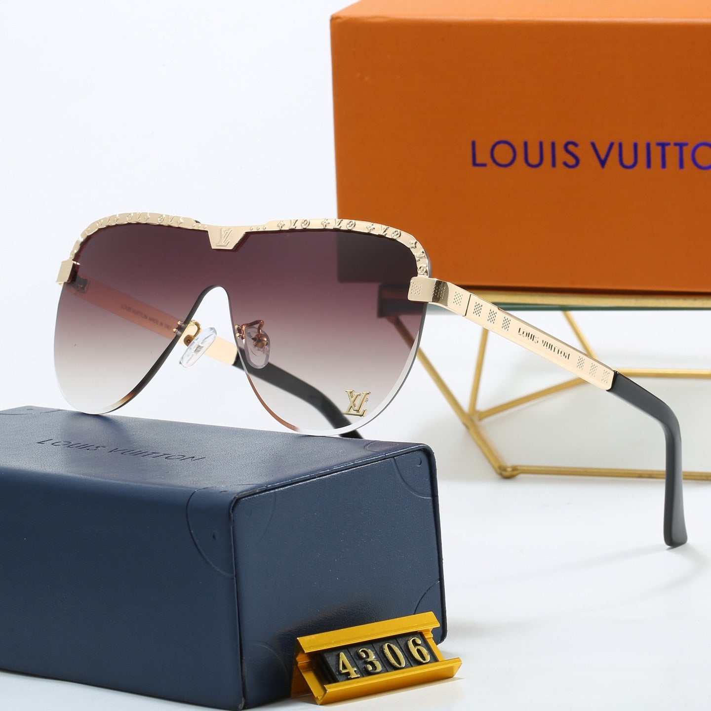 5-Color Fashionable Four-Leaf Clover Sunglasses