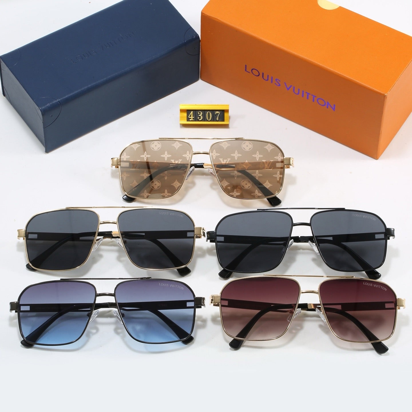 5-Color Fashion GG Sunglasses