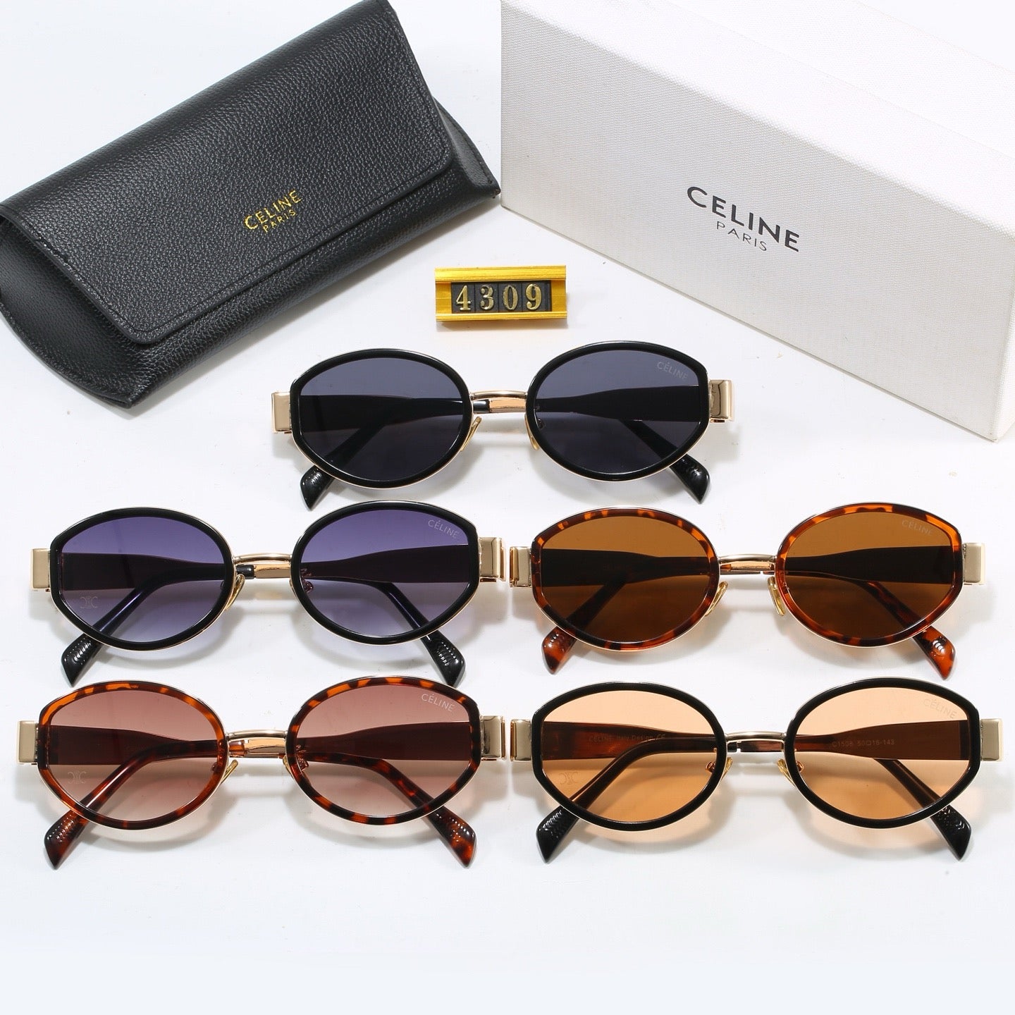 5-Color Fashion CE Sunglasses
