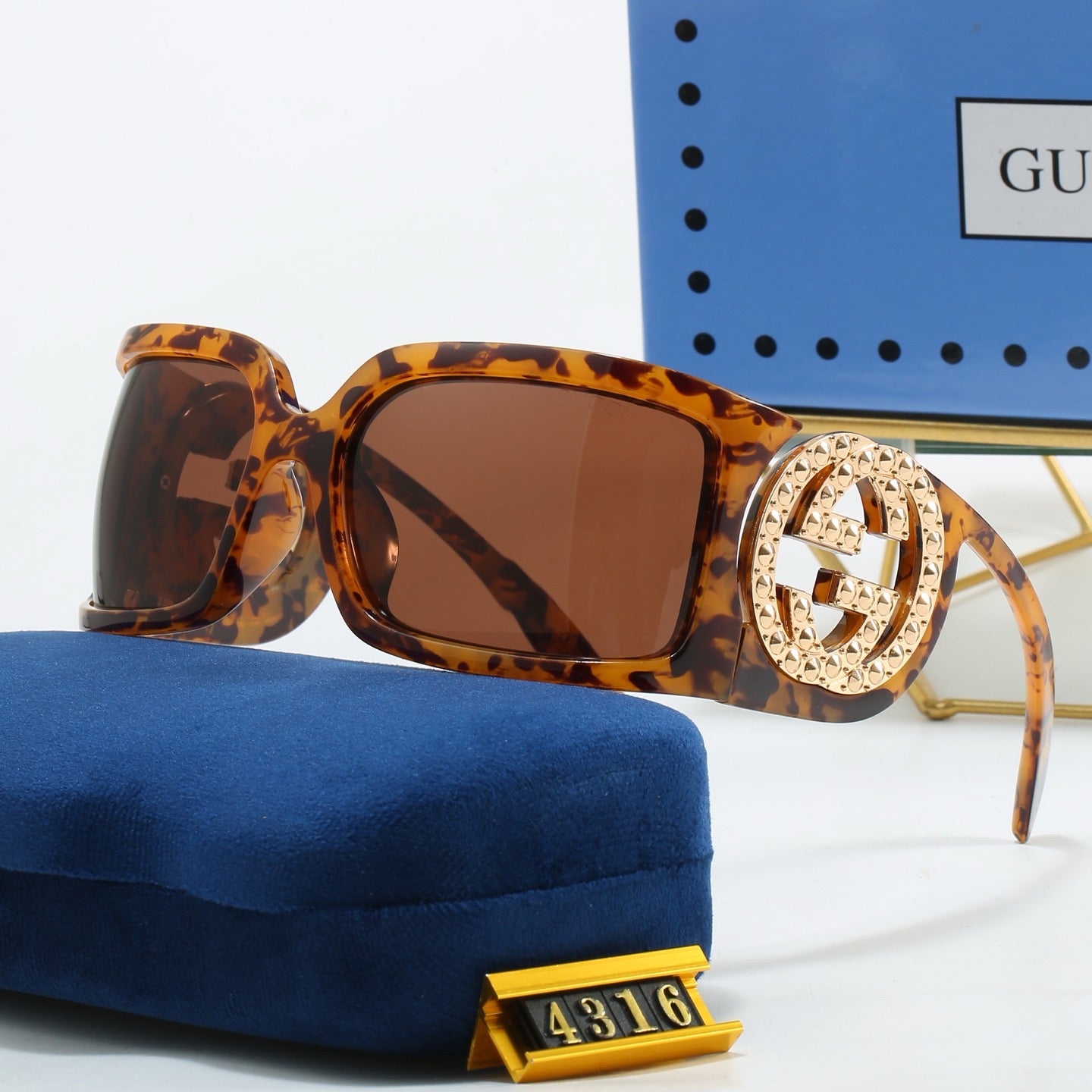 4-Color Fashion GG Sunglasses