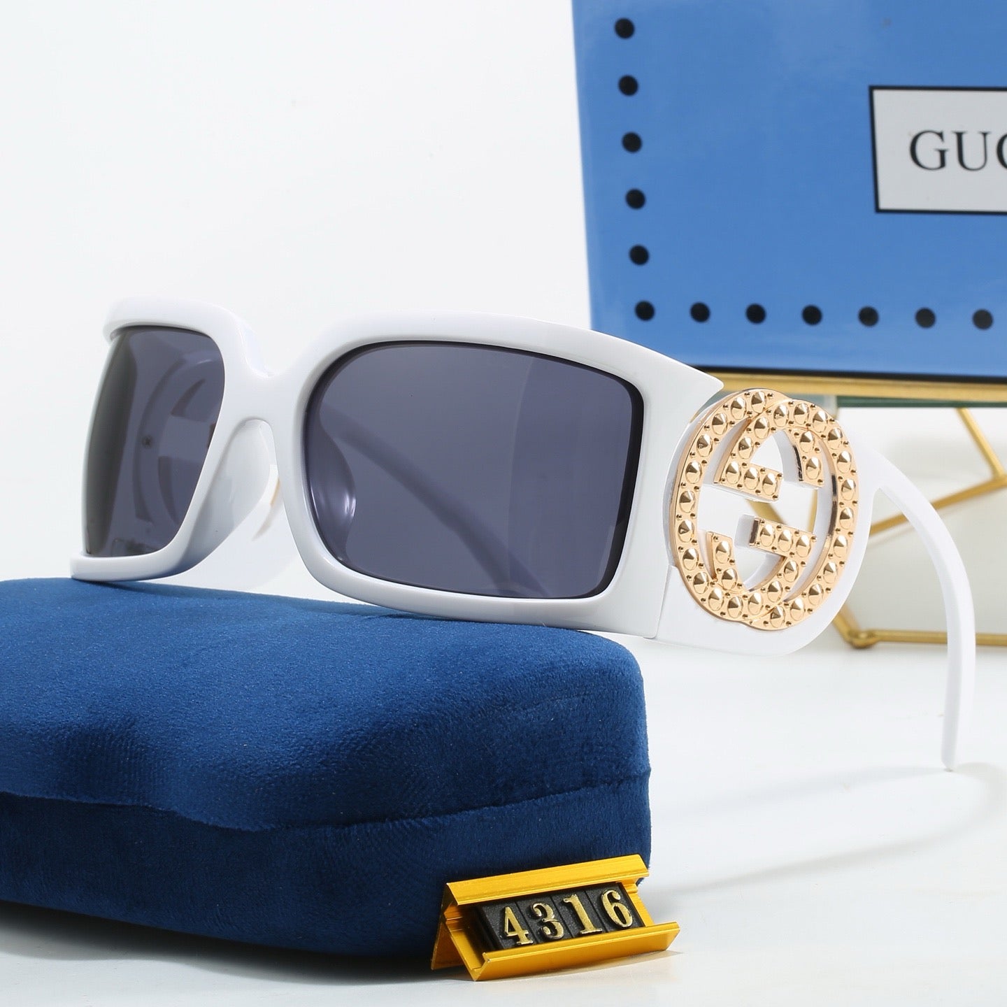 4-Color Fashion GG Sunglasses