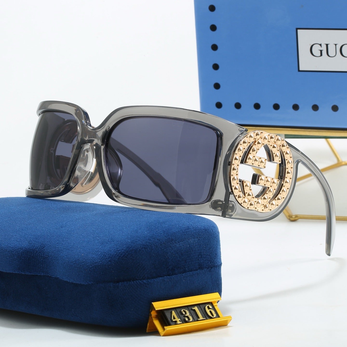 4-Color Fashion GG Sunglasses