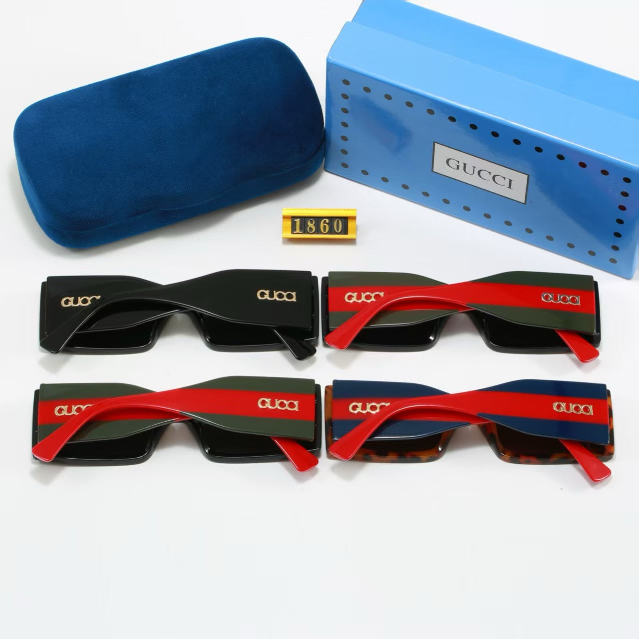 4-Color Fashion GG Sunglasses