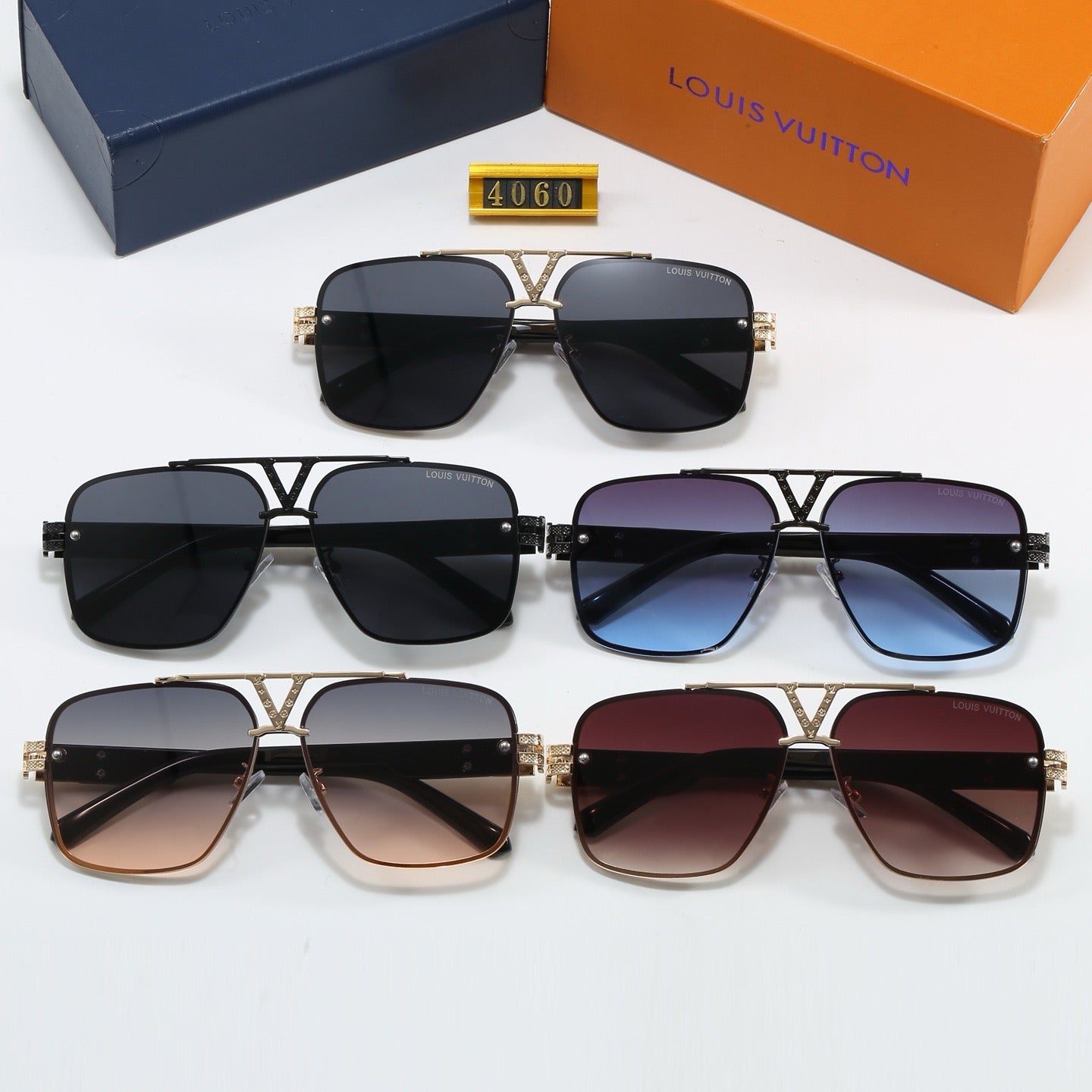 5-Color Fashionable Four-Leaf Clover Sunglasses