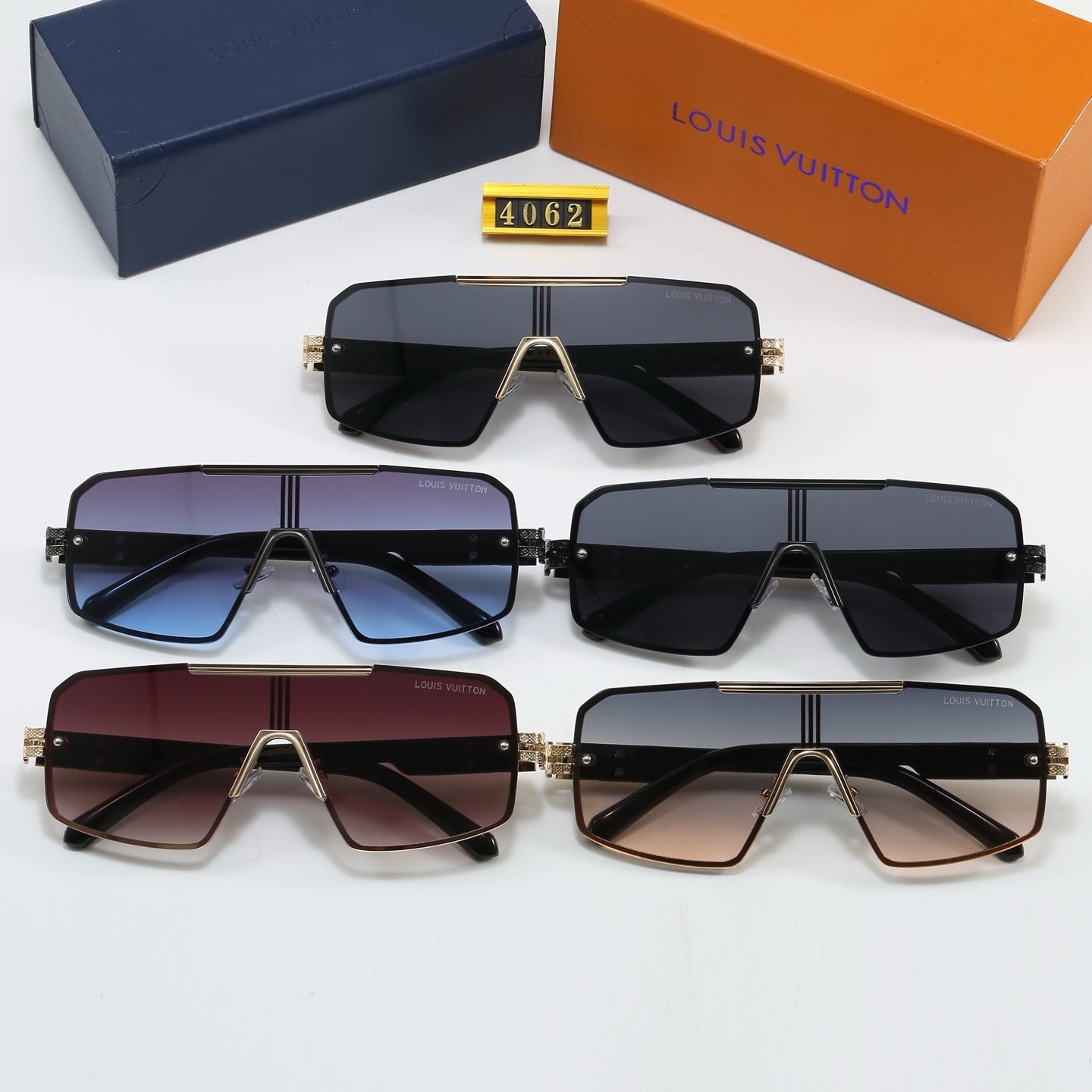 5-Color Fashionable Four-Leaf Clover Sunglasses