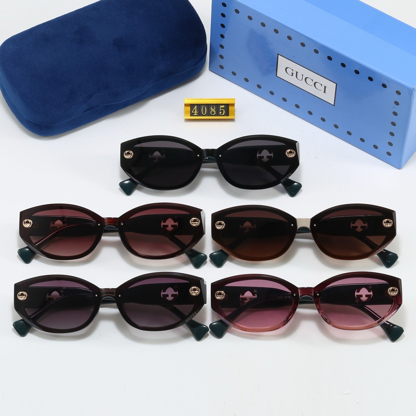 5-Color Fashion GG Sunglasses
