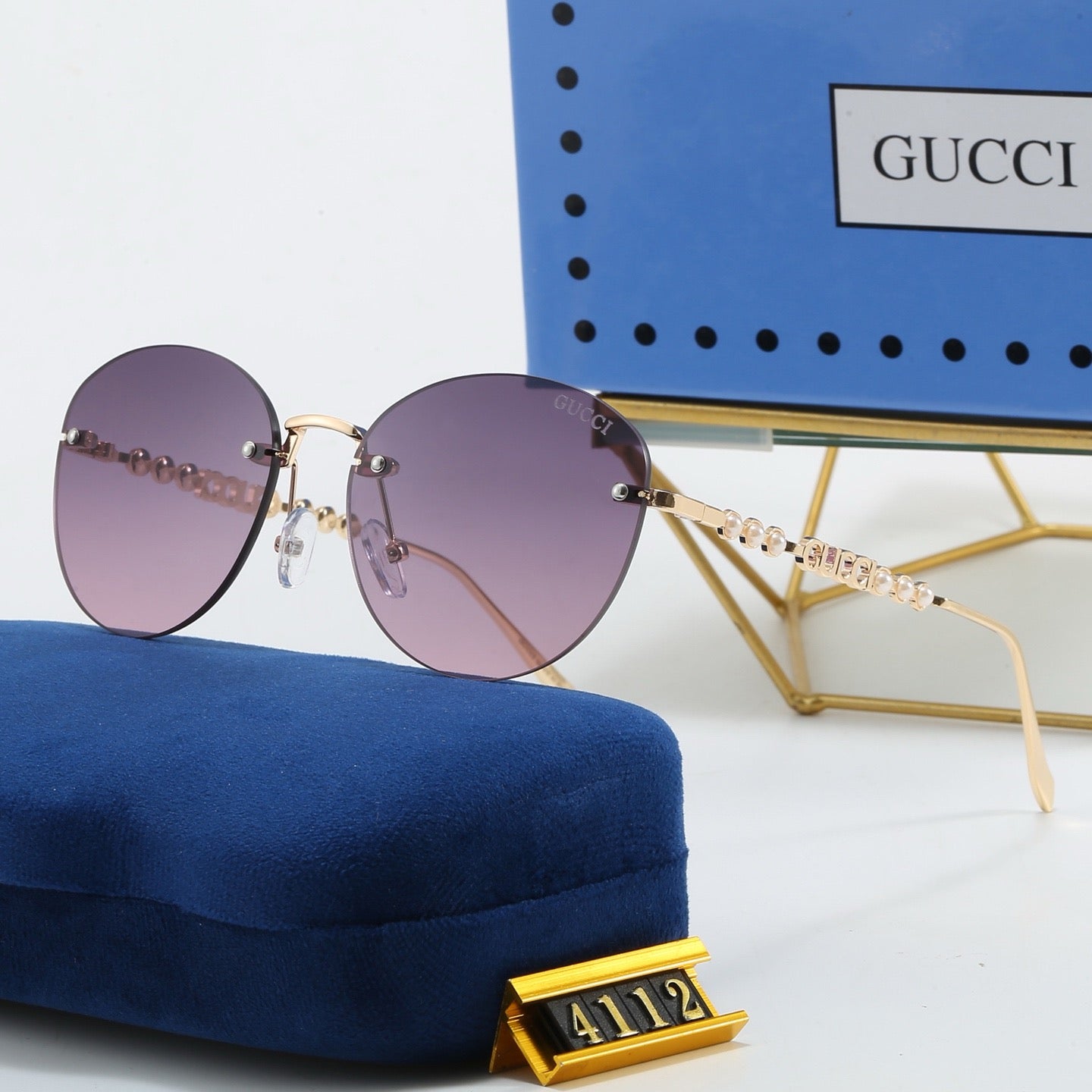 5-Color Fashion GG Sunglasses