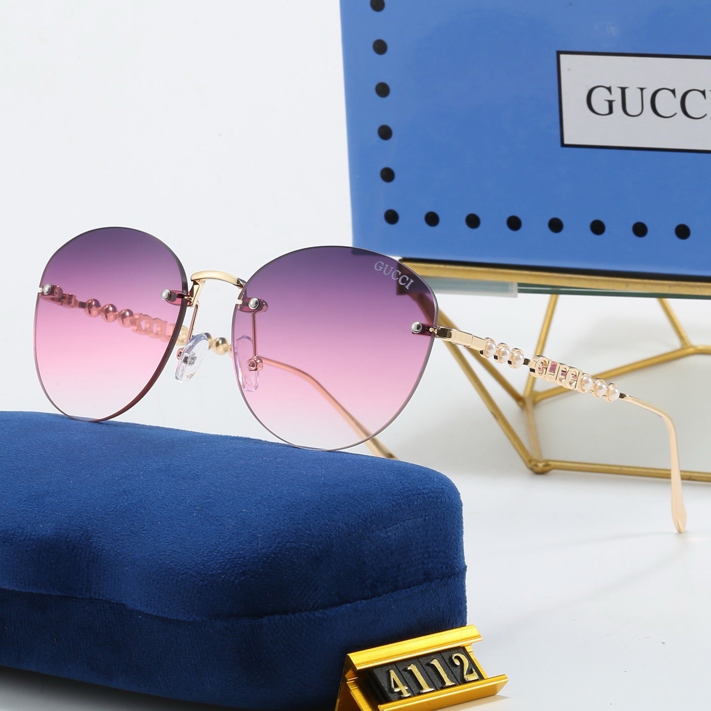 5-Color Fashion GG Sunglasses