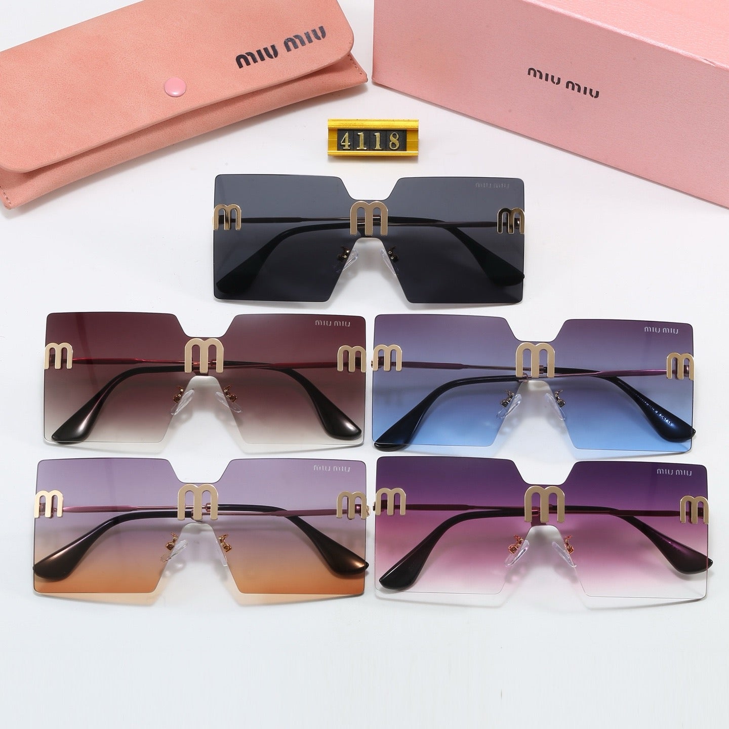 5-Color Fashion MM Sunglasses