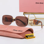 4-Color Fashion "MM" Letter Sunglasses