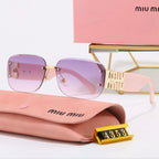 4-Color Fashion "MM" Letter Sunglasses