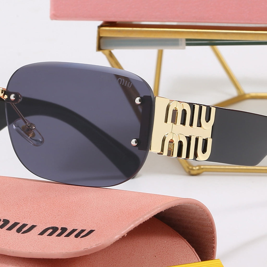 4-Color Fashion "MM" Letter Sunglasses