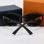 4-Color Stylish Four-Leaf Clover &amp; Letter Sunglasses