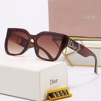 6-Color Fashion Sunglasses with CD Lettering