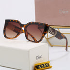 6-Color Fashion Sunglasses with CD Lettering
