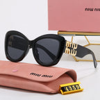 6-Color Stylish MM Letter Sunglasses