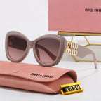 6-Color Stylish MM Letter Sunglasses