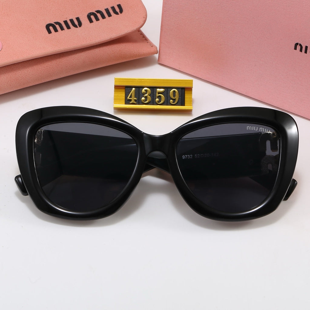 6-Color Stylish MM Letter Sunglasses