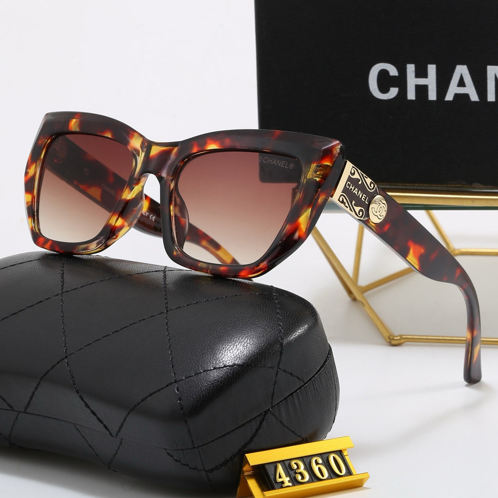 6-Color Stylish "CC" Letter Sunglasses