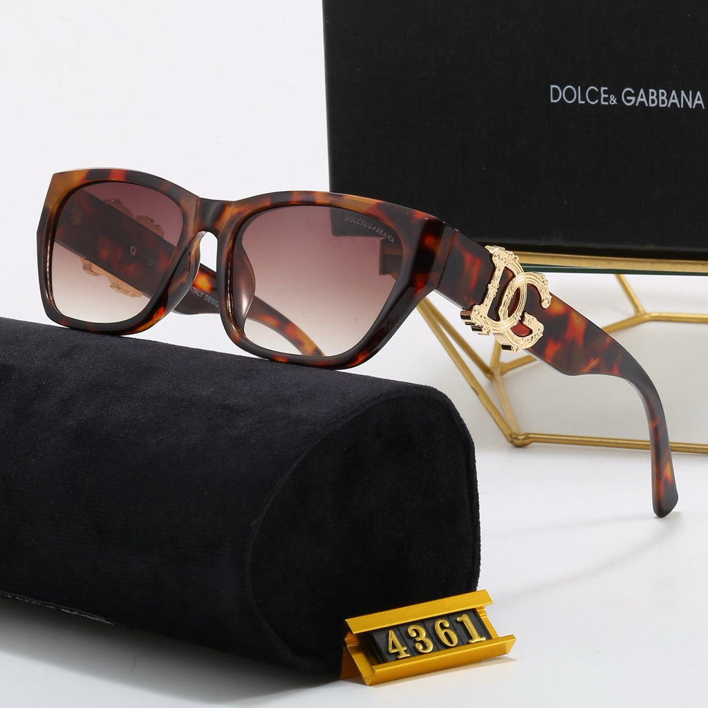 6-Color Fashion DC-Letter Sunglasses