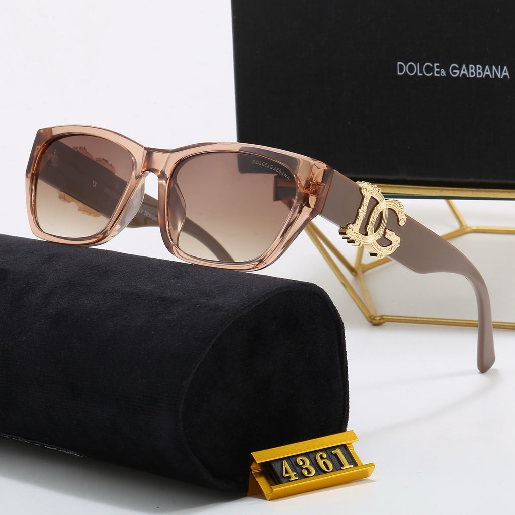 6-Color Fashion DC-Letter Sunglasses