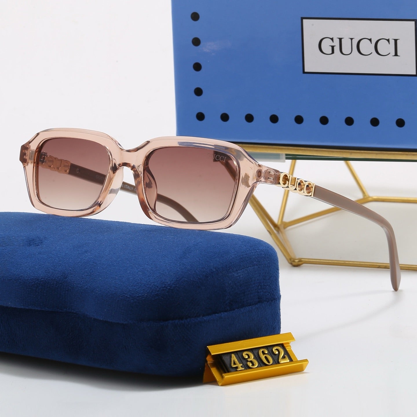 5-Color Fashion GG-Letter Sunglasses