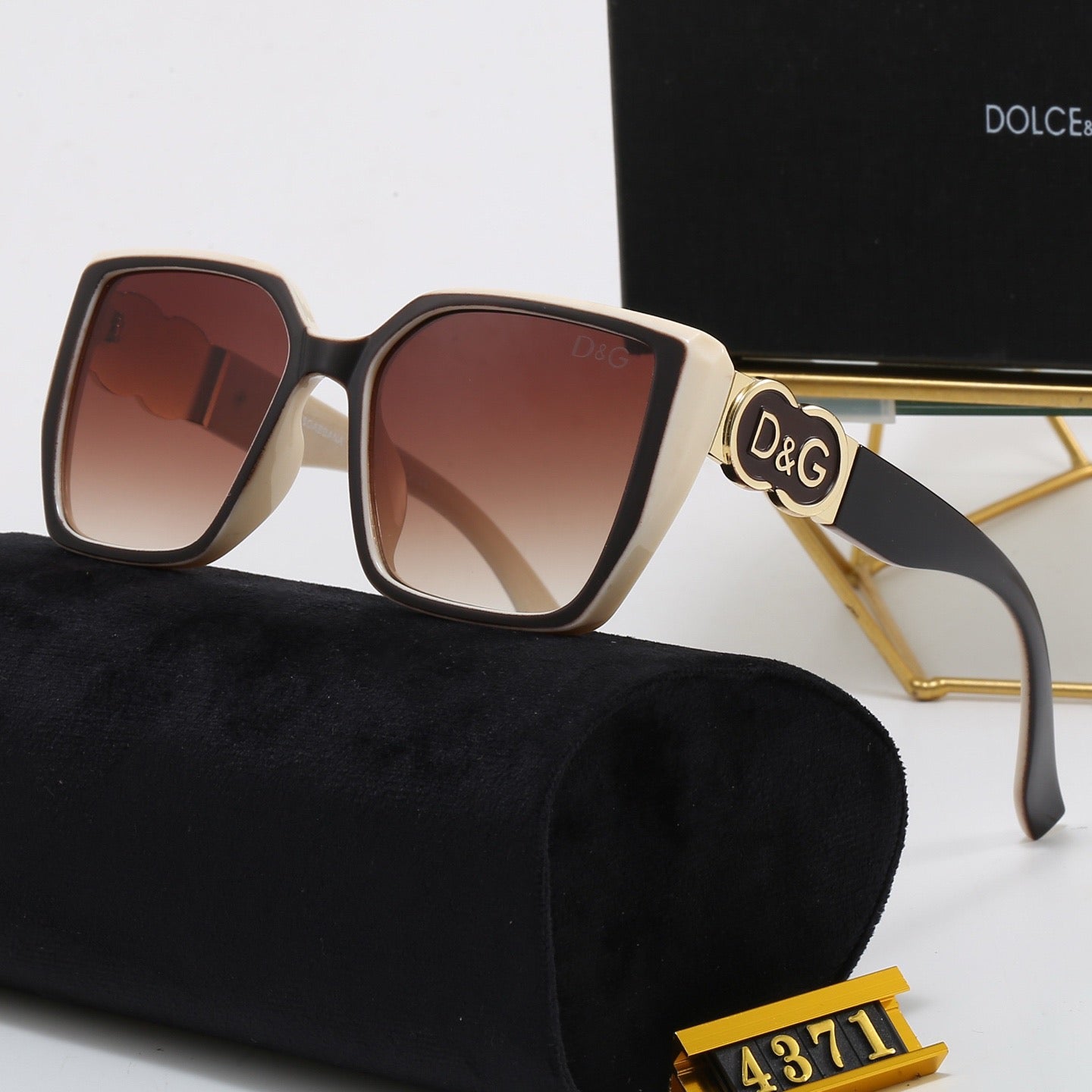 7-Color Stylish DG Letter Sunglasses