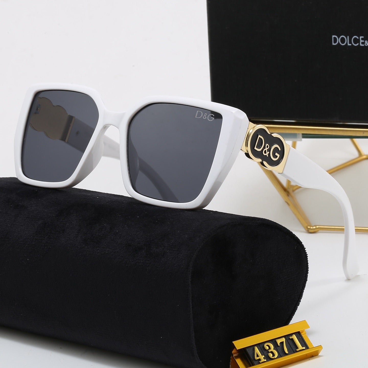 7-Color Stylish DG Letter Sunglasses