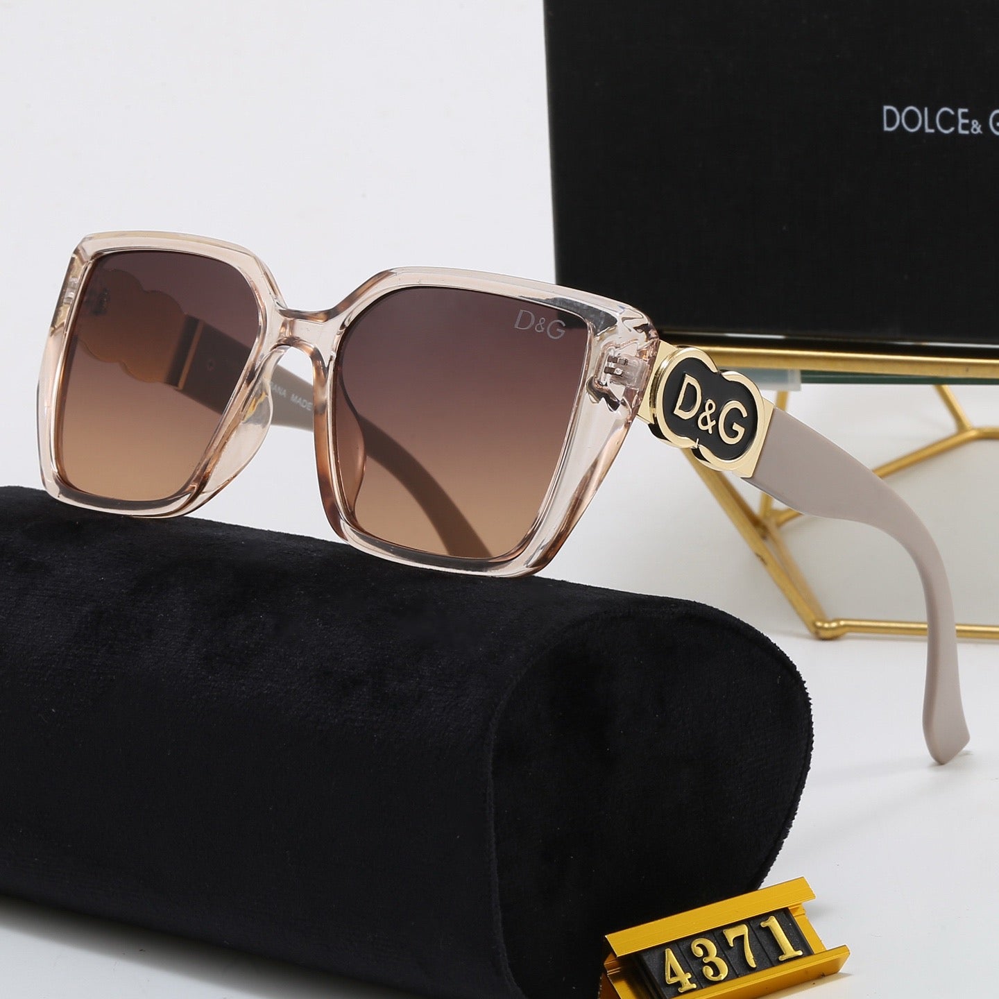 7-Color Stylish DG Letter Sunglasses
