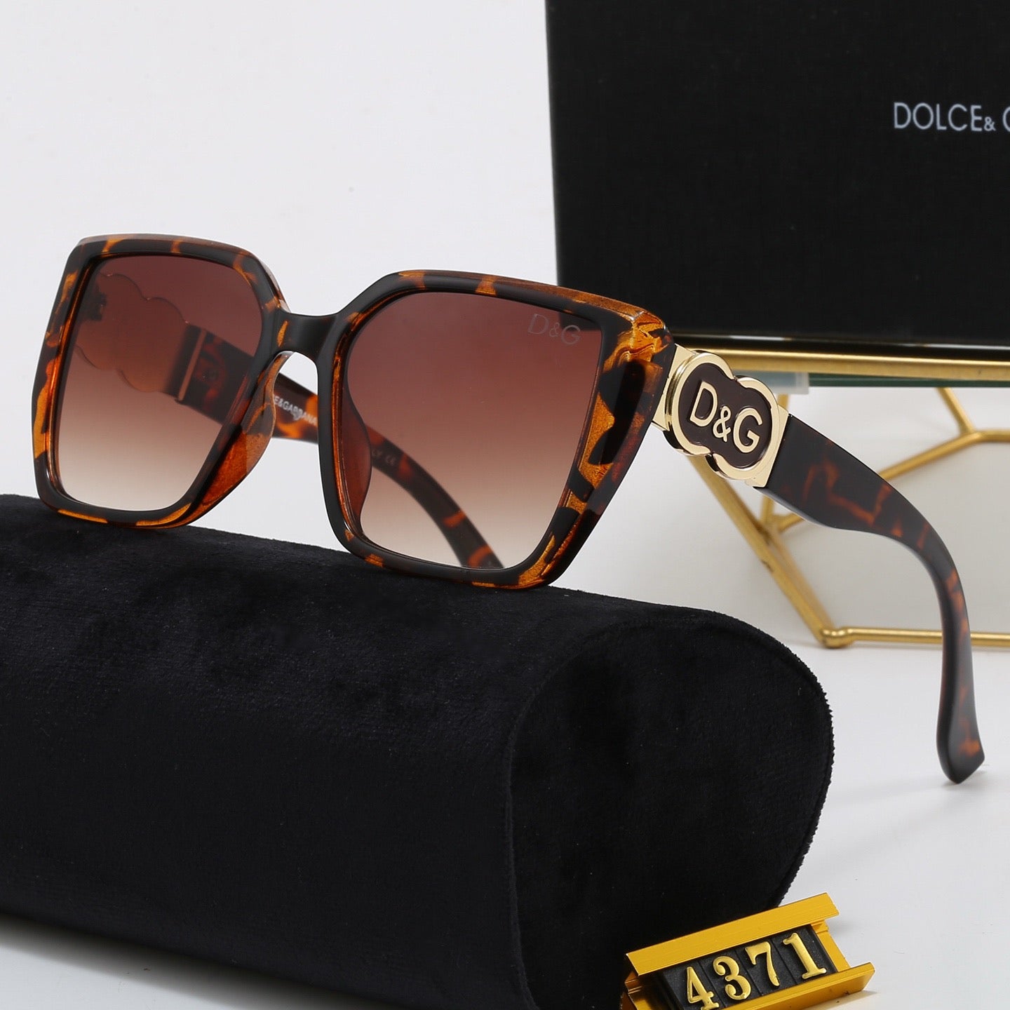 7-Color Stylish DG Letter Sunglasses