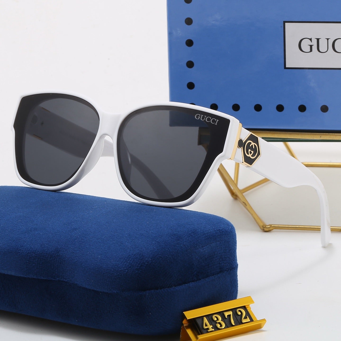 7-Color Stylish GG Letter Sunglasses