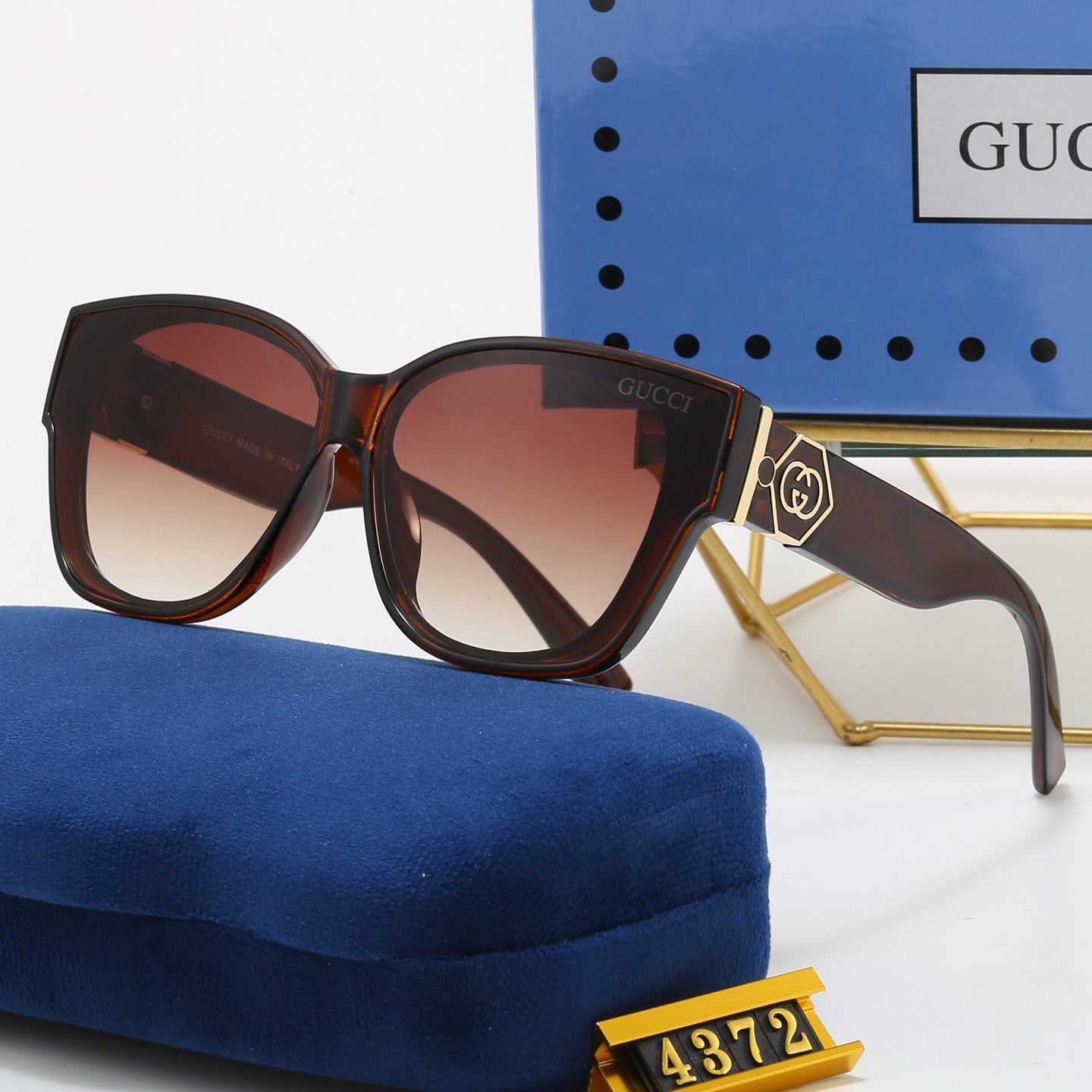 7-Color Stylish GG Letter Sunglasses