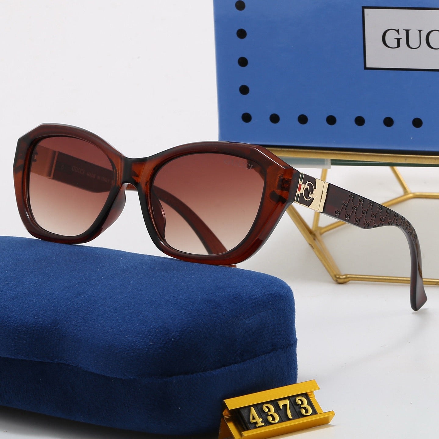 7-Color Stylish GG Letter Sunglasses