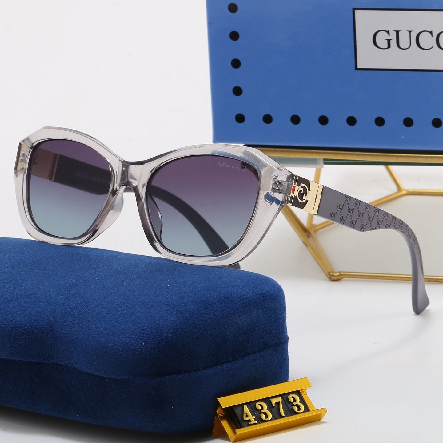 7-Color Stylish GG Letter Sunglasses