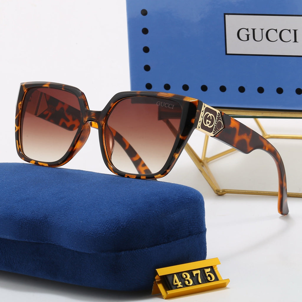7-Color Stylish GG Letter Sunglasses