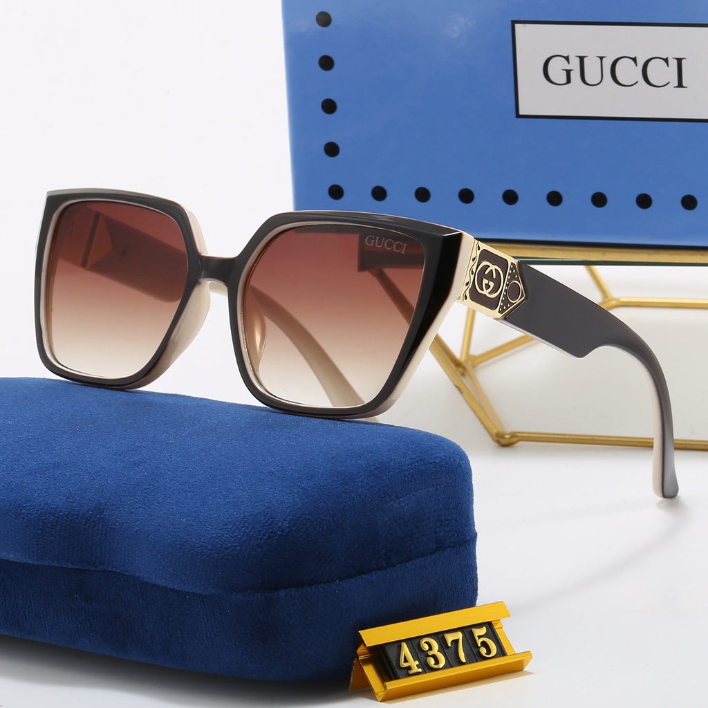 7-Color Stylish GG Letter Sunglasses