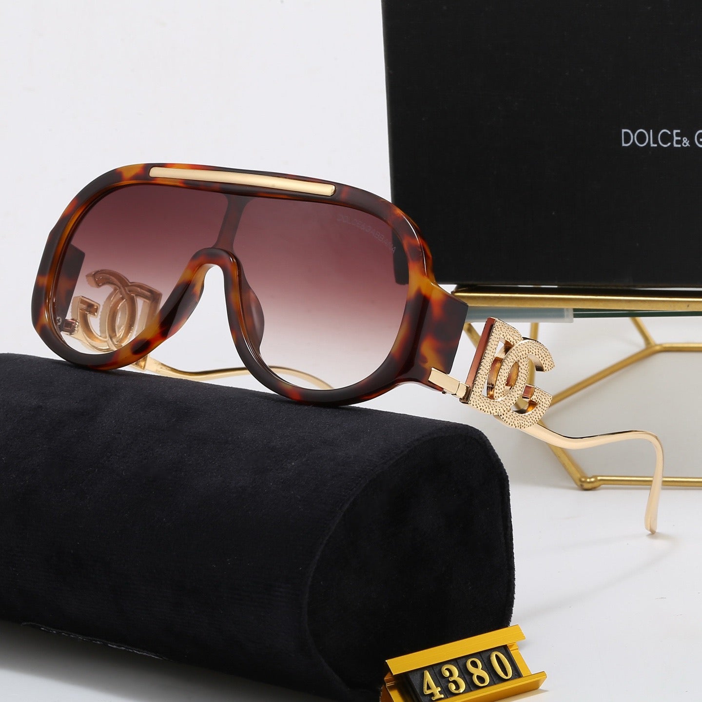 5-Color Stylish DG Letter Sunglasses