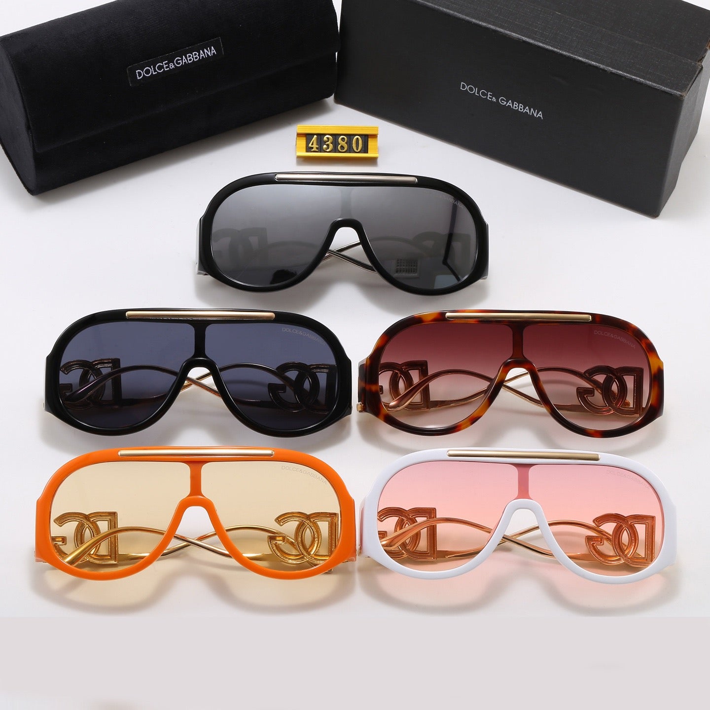 5-Color Stylish DG Letter Sunglasses