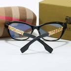 4-Color Stylish BU Letter Sunglasses