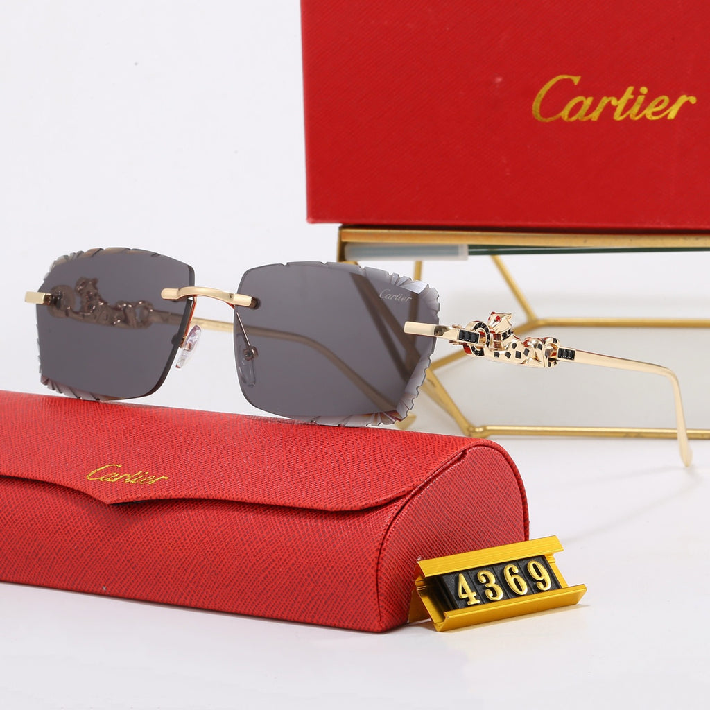 6-Color Stylish CRA Letter Sunglasses