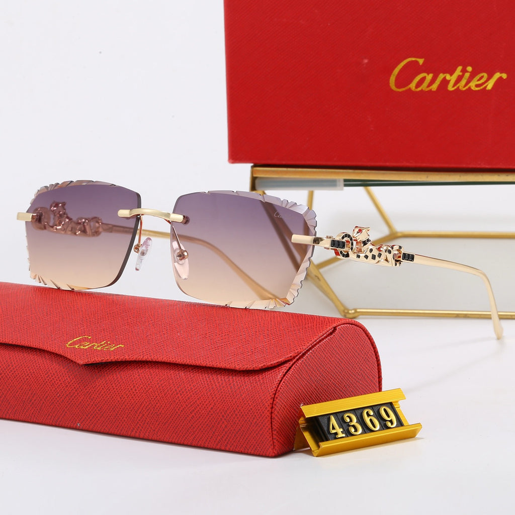 6-Color Stylish CRA Letter Sunglasses