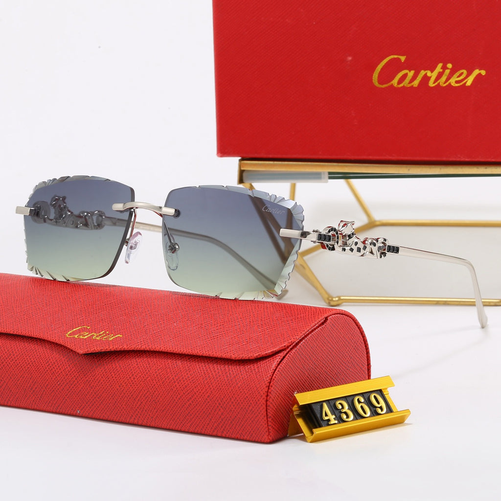 6-Color Stylish CRA Letter Sunglasses