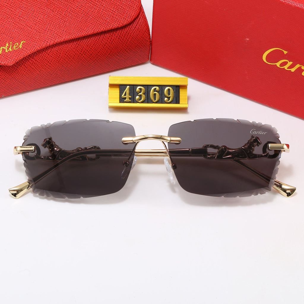 6-Color Stylish CRA Letter Sunglasses