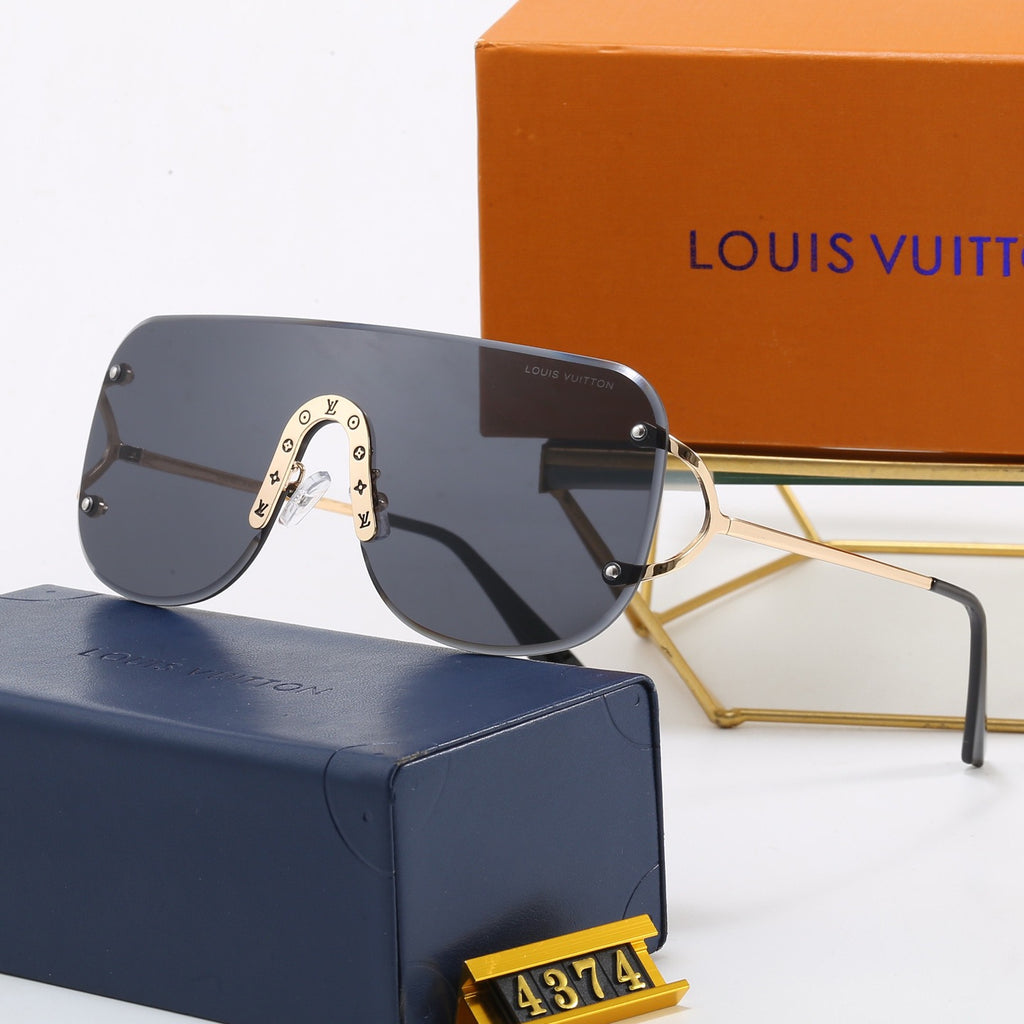 6-Color Stylish Four Leaf Clover Letter Sunglasses