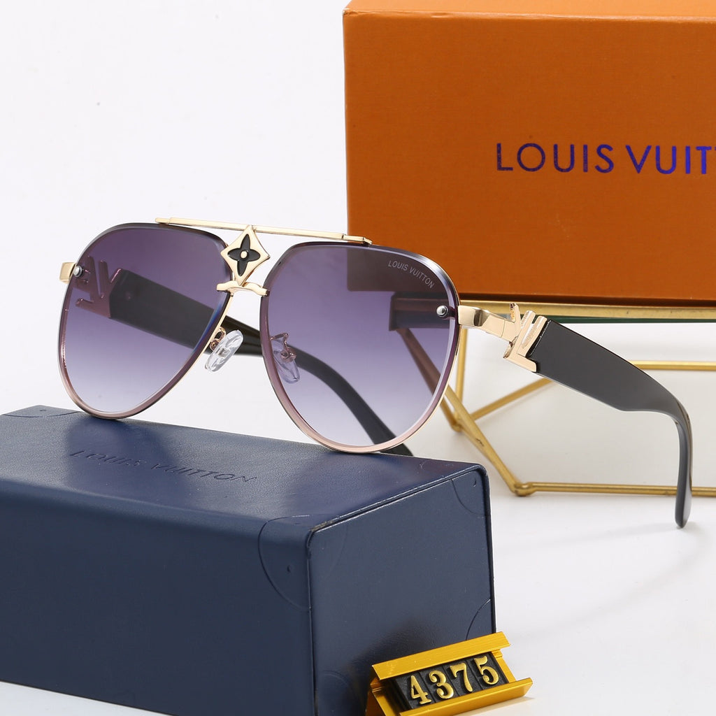 6-Color Stylish Four Leaf Clover Letter Sunglasses